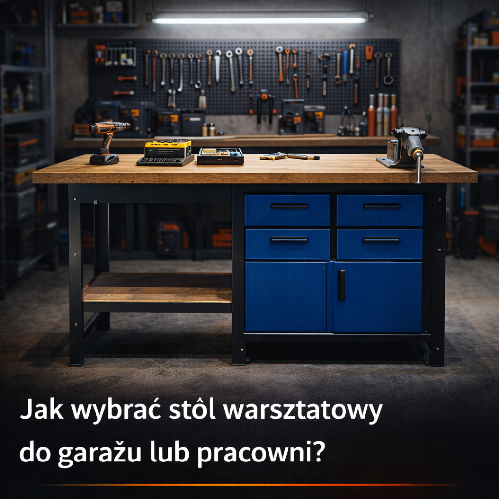 Jak wybrać stół warsztatowy do garażu lub pracowni