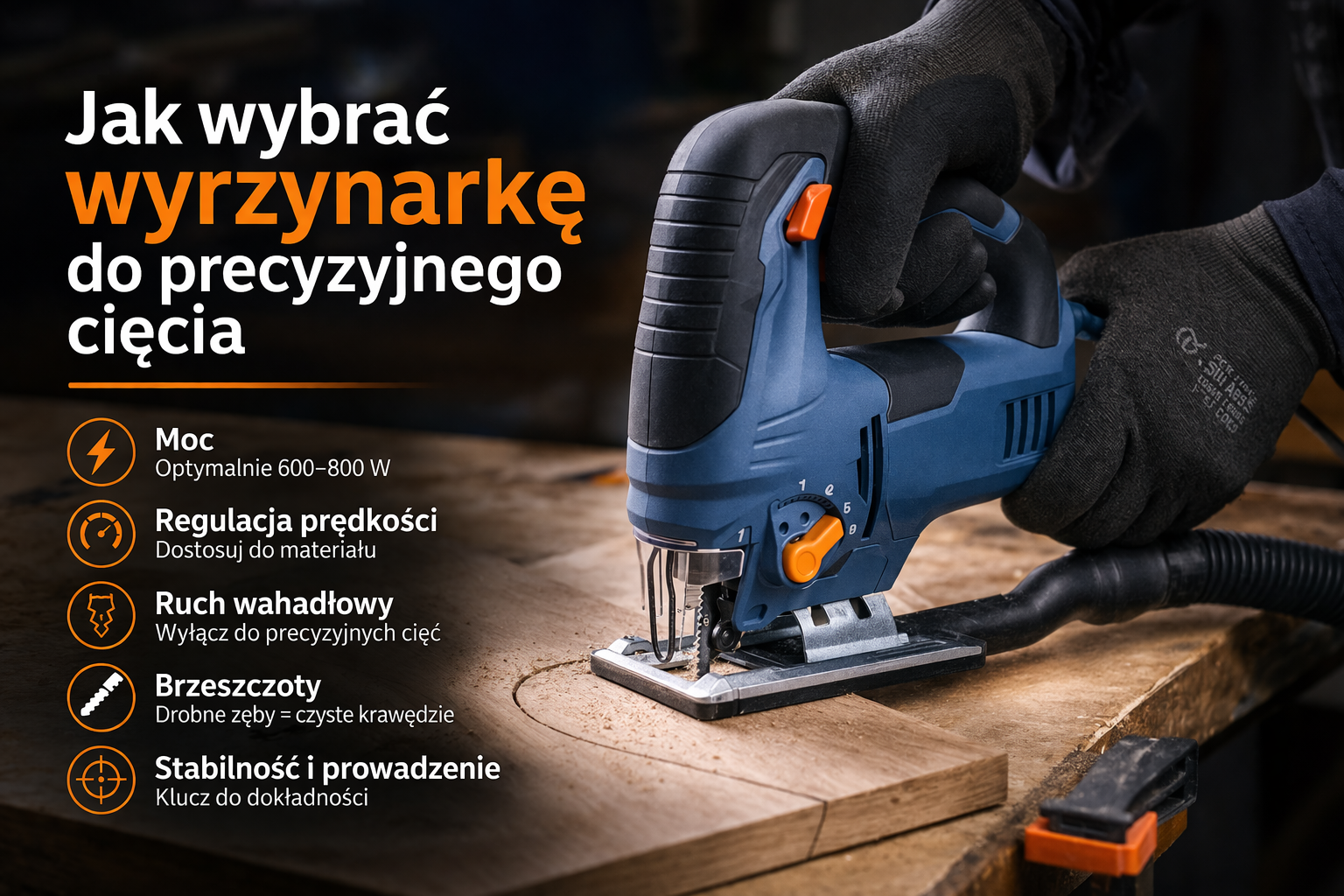 Jak wybrać wyrzynarkę do precyzyjnego cięcia