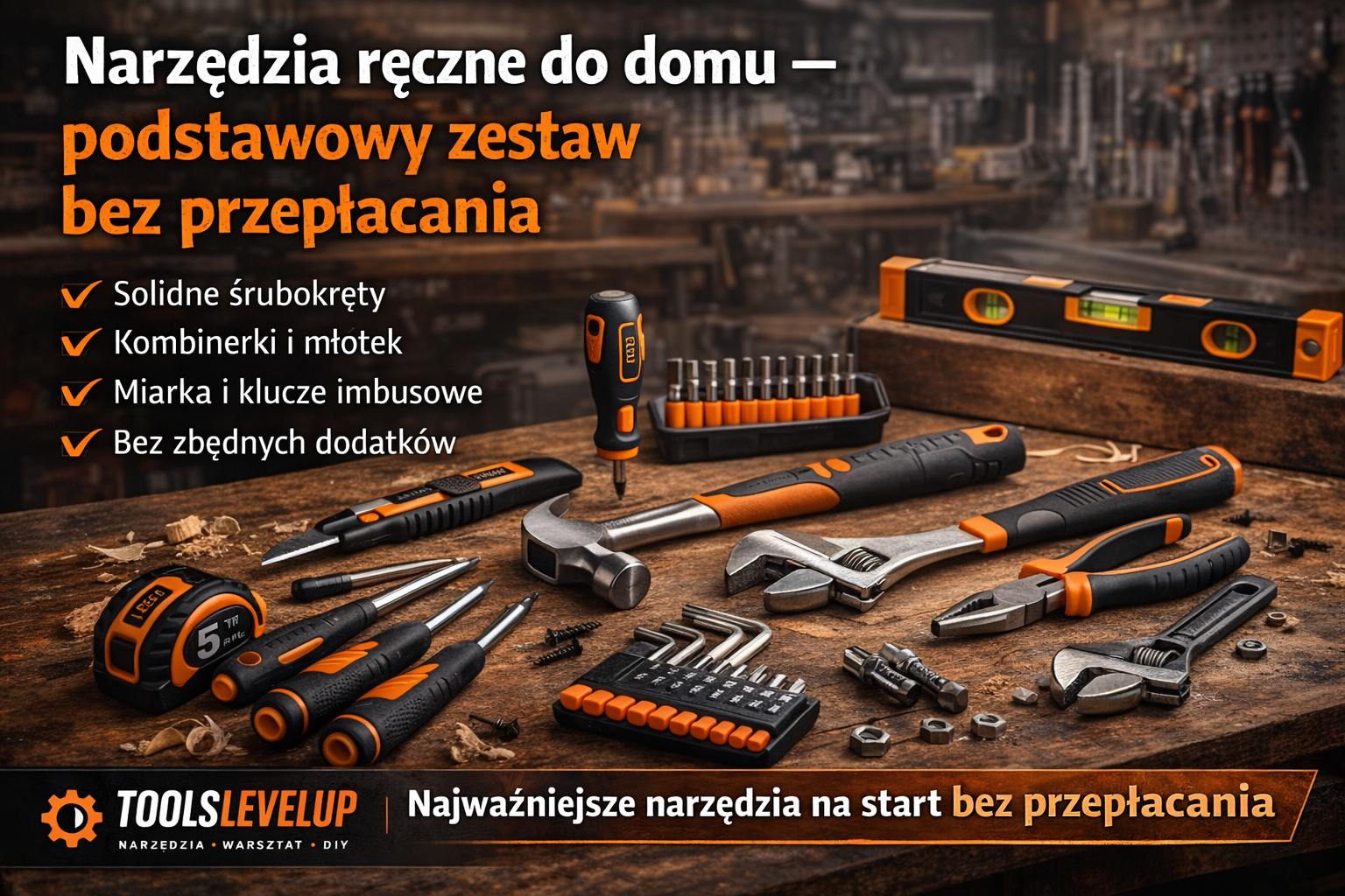 Narzędzia ręczne do domu