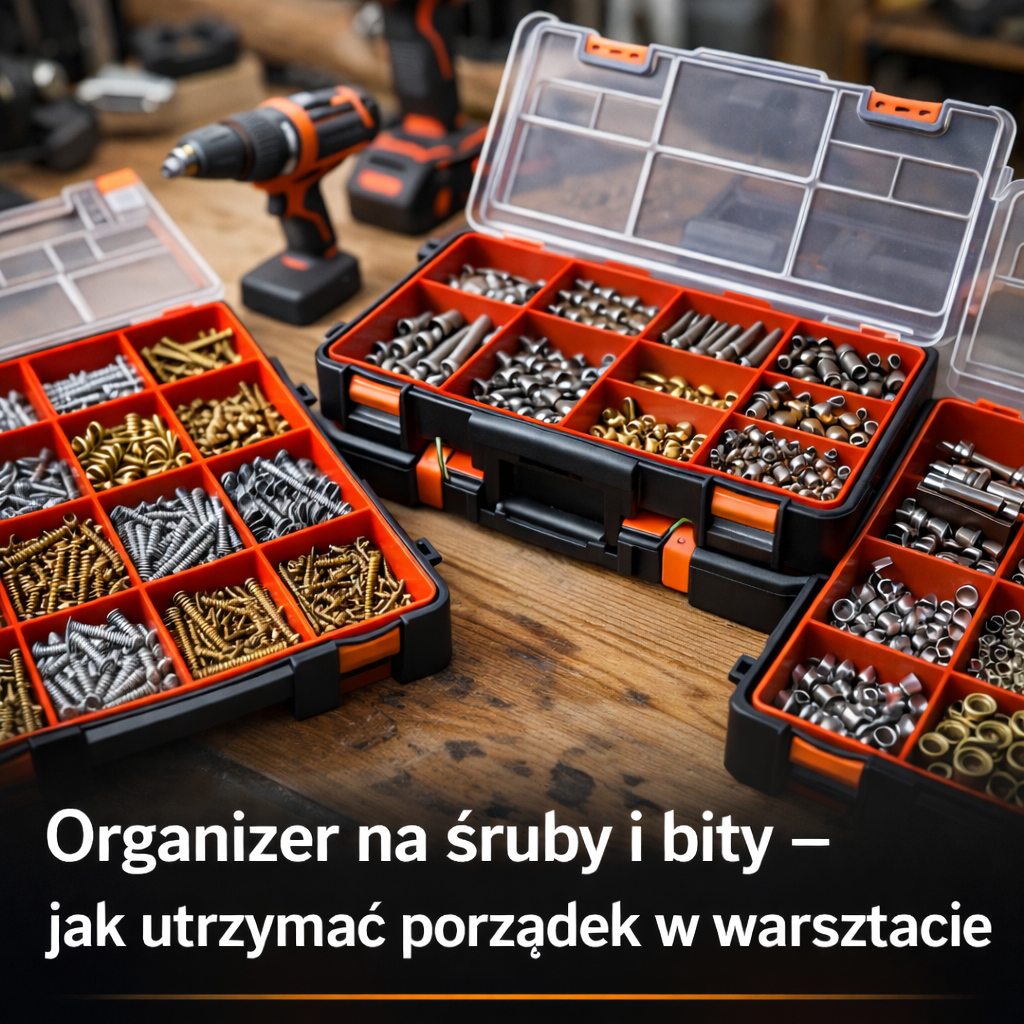 Organizer na śruby i bity